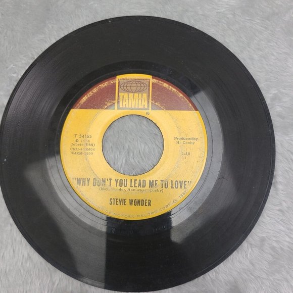 Stevie Wonder - Why Don't You Lead Me To Love/Shoo-Be-Doo (Tamla 45, 1968) - Picture 1 of 2